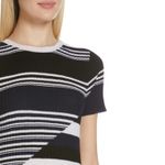 Equipment  Dewey Sweater Midi Dress Blue Stripe Womens Small Wool Photo 1