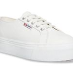 Superga White Platform Sneaker Photo 0