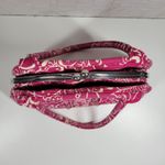 Vera Bradley VTG Eloise Bag Large Barbie Hot Pink Kiss Lock Dome Shoulder Purse Photo 10