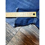 River Island  Denim Cutoff Shorts Distressed Frayed Hem Blue Jeans Womens Size 12 Photo 4