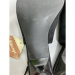 Woman’s NWT Ribongz Slip On Stiletto Pumps 11 Black Ankle Buckle Strap Close Photo 7