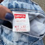 Levi's Vintage 80s Levi’s 505 student fit acid wash jeans TAG27x32 Photo 3