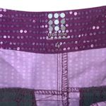 Title Nine  Purple Sparkle Dot Print Athletic Golf Shorts Women's Size 4 Photo 3