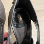 Diane Von Furstenberg  Diane Sandals Heels Gray Leather Metallic Size 7 Photo 6