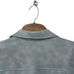 Haute Hippie  Tribe Printed Tie-Dye Jacket in Pale Sky‎ Blue Plus Size 3X Photo 6