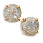 Kate Spade Opal Glitter Gumdrop Stud Earrings Photo 0