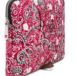 Marc Jacobs Paisley 13" Computer Case in Chili Pepper Multi Red NEW Photo 0