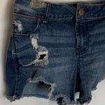 Maurice's Distressed Denim Short Photo 2