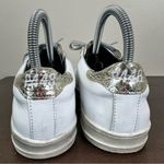 P448 John Sneaker Womens 38/ US 7.5-8 Perforated Leather Low Top Casual Shoes Photo 3