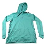 Nike  Dri-Fit Women’s Hoodie Tale and black accents Pullover Sweatshirt (Size M) Photo 1