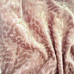 New York & Co. VTG Y2K Animal Print Cowl Neck Strappy Velvet Party Top Sz M Photo 3