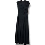 Halara  women’s medium short sleeve wide leg flowy waffle jumpsuit with pockets Photo 14