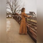 Daughters of India Zuri Wrap Dress in Autumn NEW Brown Size XS Photo 11