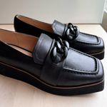Nakedfeet PRIVY in BLACK Platform Loafers size 8 Photo 2