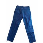 Old Navy  Jeans Womens High Rise O.G Straight Ankle Raw Frayed Hem Denim Size‎ 6 Photo 6
