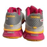 Reebok Smoothflex Women Grey Pink Sneaker Shoes Size 4 Athletic Running Jogging Photo 5