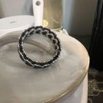 Macy's NWOT Sterling Silver Heart Eternity W/8 Photo 7