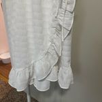 Maurice's  White Shortsleeve Mini Wrap Dress Size Small Photo 2