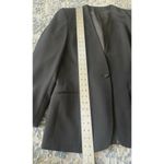 Jos. A. Bank Women's  Size 10 Vintage Wool Black Shoulder Pad Blazer Trend Jacket Photo 1