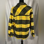 Ashley by 26 International  Outerwear Women’s Flannel Yellow Plaid Jacket Sz M Photo 1
