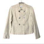 CAbi  Style 3028 Charlie Oatmeal Ponte Knit Blazer Jacket Size Size XS Photo 2