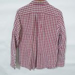 Lands' End  16 Red White Gingham Check Top Plus Photo 6