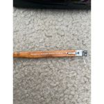 Vintage Perspective Frameless rectangle wooden arm eyeglasses frame Brown Photo 4