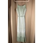 Robbie Bee Maxi Dress Size 10 Belted Sundress Sleeveless Lined Summer Spaghetti Photo 2