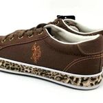 U.S. Polo Assn. Athletic Sneakers Shoes Brown Photo 10