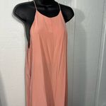 Tibi  Peach Sleeveless Pantsuit Size 10 EUC Photo 2