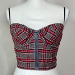 Victoria's Secret 90s Victoria’s Secret Plaid Bustier Photo 0