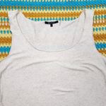 Nic+Zoe Women Sleeveless Top Blouse Round Neck Cream Cotton Spandex Size L Photo 5