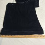 Spirit  Halloween small pull on black velvet sleeveless romper wide flare legs Photo 6