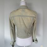 Elle Acid Wash Denim Jacket | Long Crop Length | Size S | EUC Photo 4