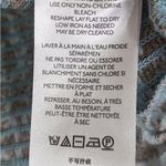 Urban Outfitters Cropped Blue & Brown Floral Cardigan, Smocked Waist Photo 8