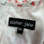 Sister Jane Women’s Floral Maxi Dress Side Cutout Puff Sleeve Milkmaid Pink M+ White Size undefined Photo 14