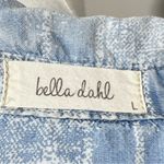 Bella Dahl  Blue Chambray Shift Dress Size L Photo 6