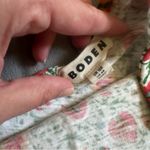 Boden Orange and Red Floral Mini Dress EUC Size 8 Photo 3