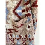 Boutique Savanna Jane Aztec Knit Midi Cardigan Western Cowichan Small Photo 2