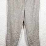 Escada Brown‎ Tweed Virgin Wool Tapered Trousers Brown Size 8 Photo 0