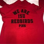 PINK - Victoria's Secret ISU Redbirds Quarter Zip Long Sleeve Top Size Medium Illinois Photo 6