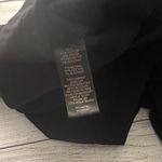 Betabrand Womens Black Wide Leg Pull On Jeans | Large Photo 2