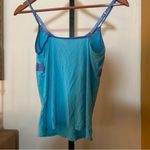 PINK - Victoria's Secret Y2K Victoria's Secret PINK Vintage ‘04 Lace Trim Cami Babydoll Tank Top Blue M/L Photo 3