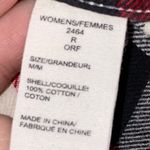 Woolrich  Plaid Red White Black Long Sleeve Button Down Flannel Shirt Photo 5