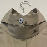 Hellessy Military Style Long Sleeve Button Down Shirt Tan Size 6 Photo 2