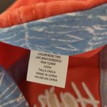 Distressed Beach Hat Coral Baseball Hat with White Embroidery One Size Orange Photo 6