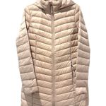 32 Degrees Heat Packable Down Puffer Coat Womens XS Lightweight Hooded Beige Photo 1