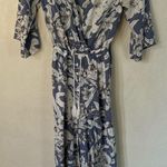 Jaase  Floral jumpsuit wide legs drawstring waist size small Photo 0