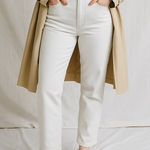 J.Crew  Mid Rise Slim Boyfriend Jeans White Size 24 BF533 Denim Casual Photo 0