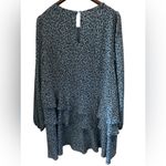 New‎ In long sleeve, blue dress size large Photo 4